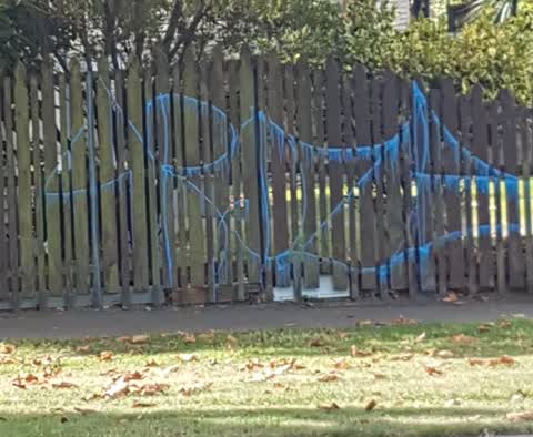 Graffiti, a report photo