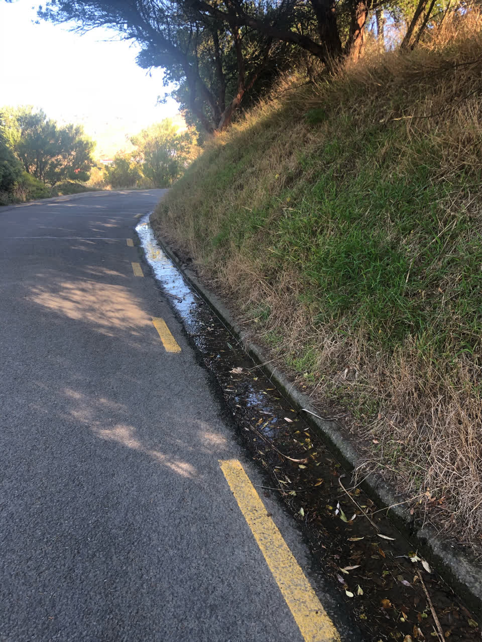 The photograph attached to this wastewater/stormwater report