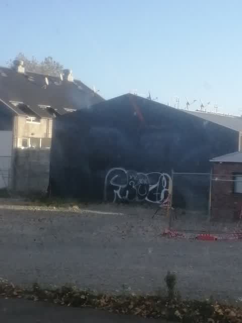Graffiti, a report photo