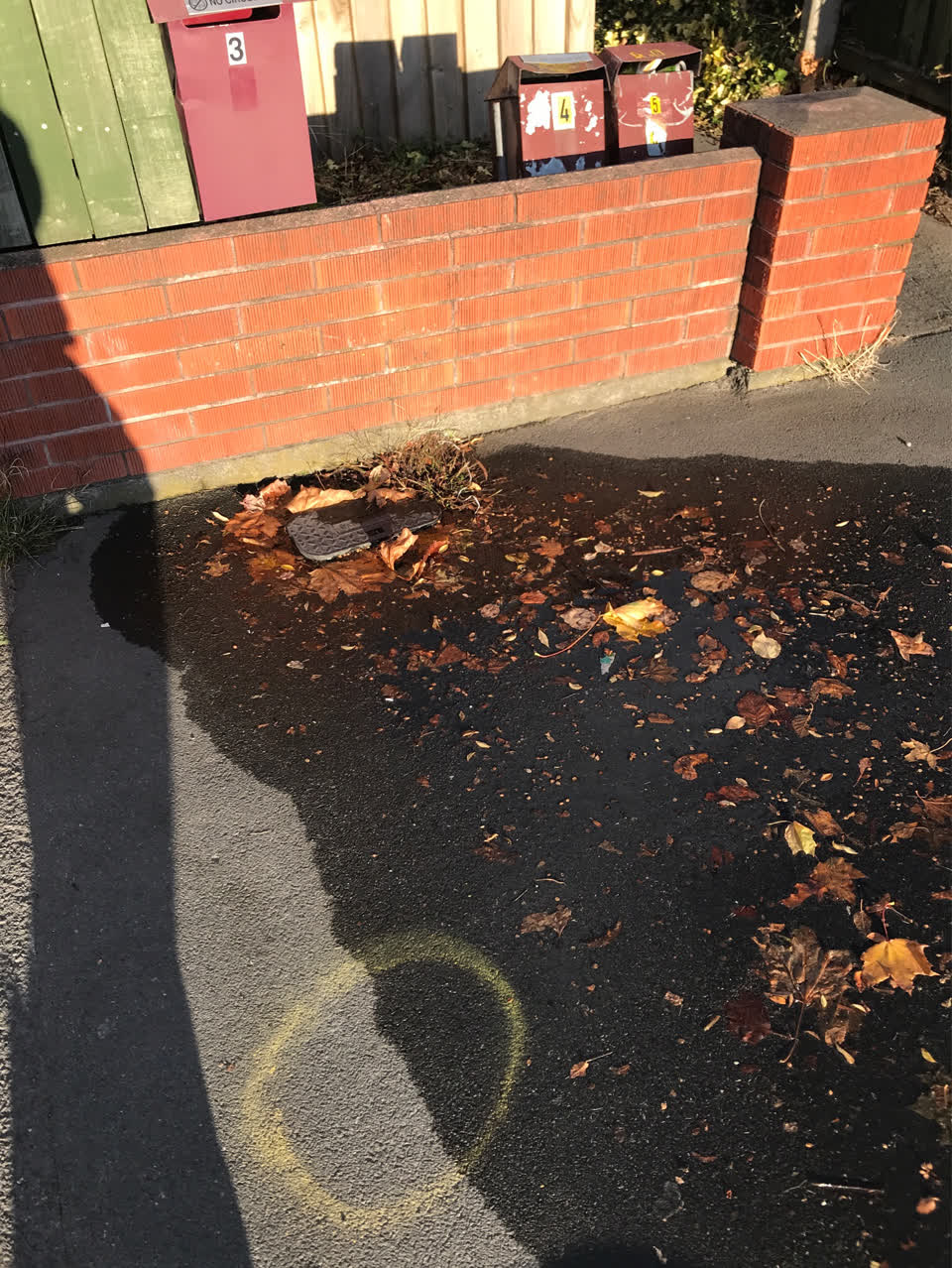 The photograph attached to this water supply report