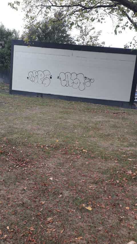 Graffiti, a report photo
