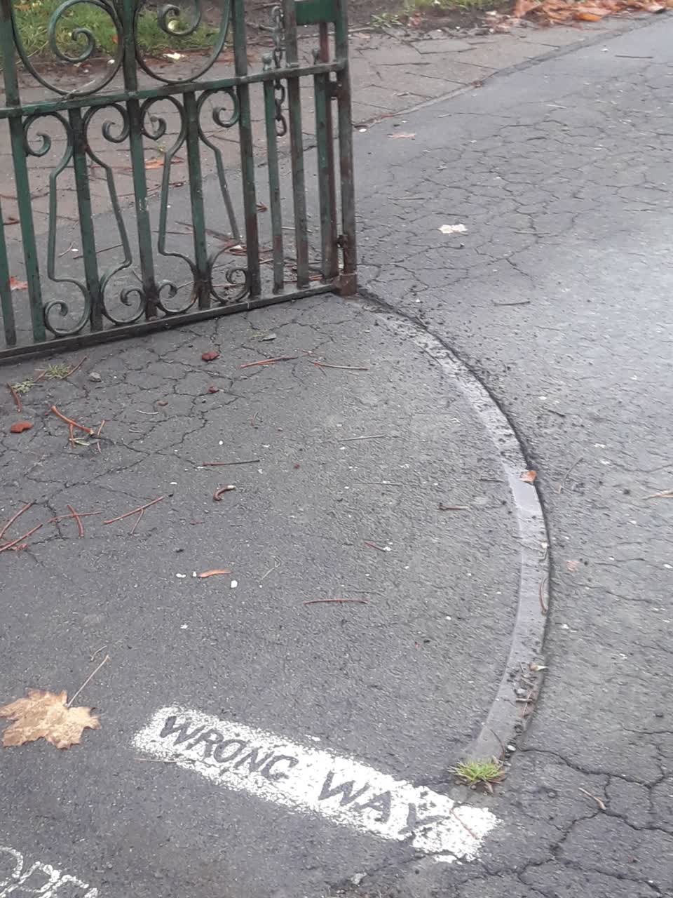 The photograph attached to this parks report
