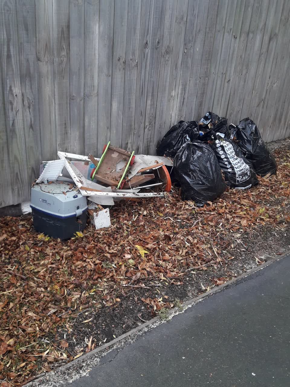 The photograph attached to this parks report