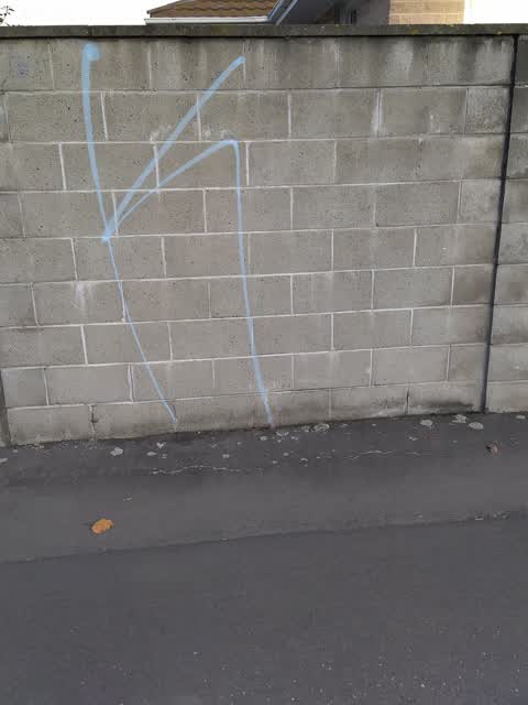 Graffiti, a report photo