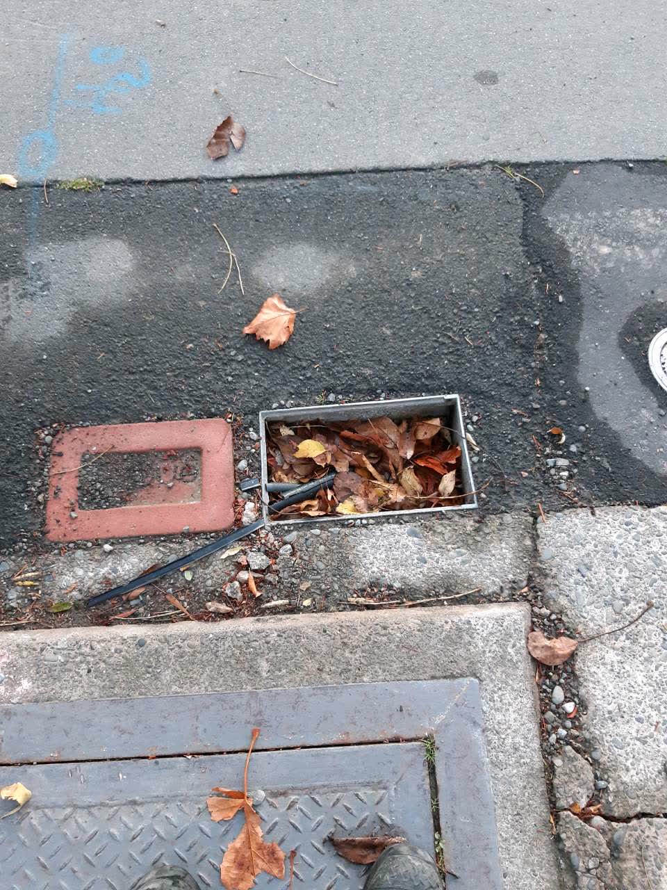 The photograph attached to this water supply report