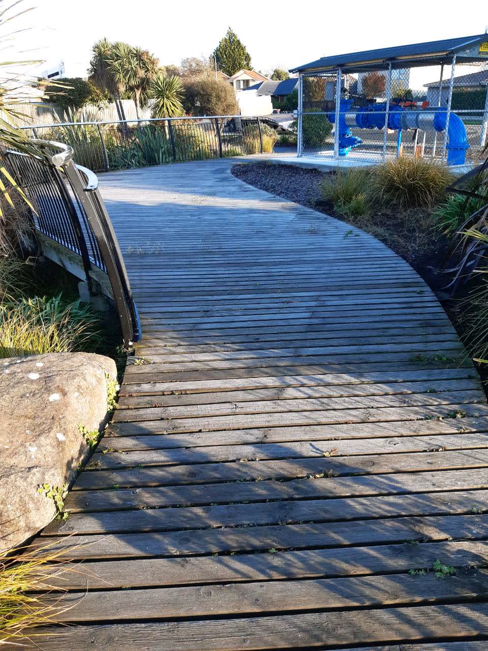 The photograph attached to this parks report