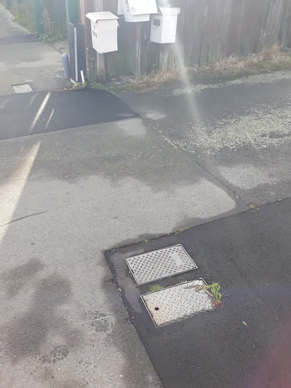 The photograph attached to this water supply report