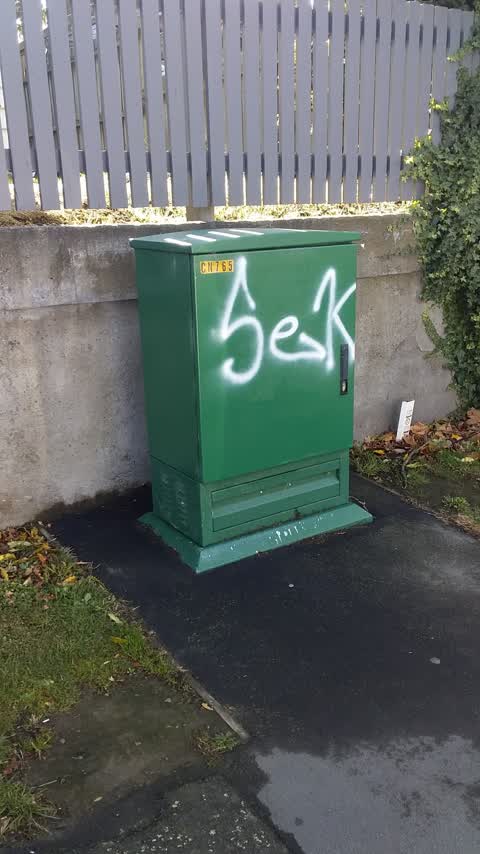 Graffiti, a report photo