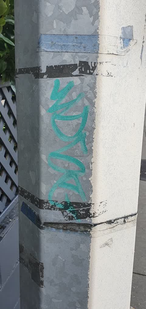 Graffiti, a report photo