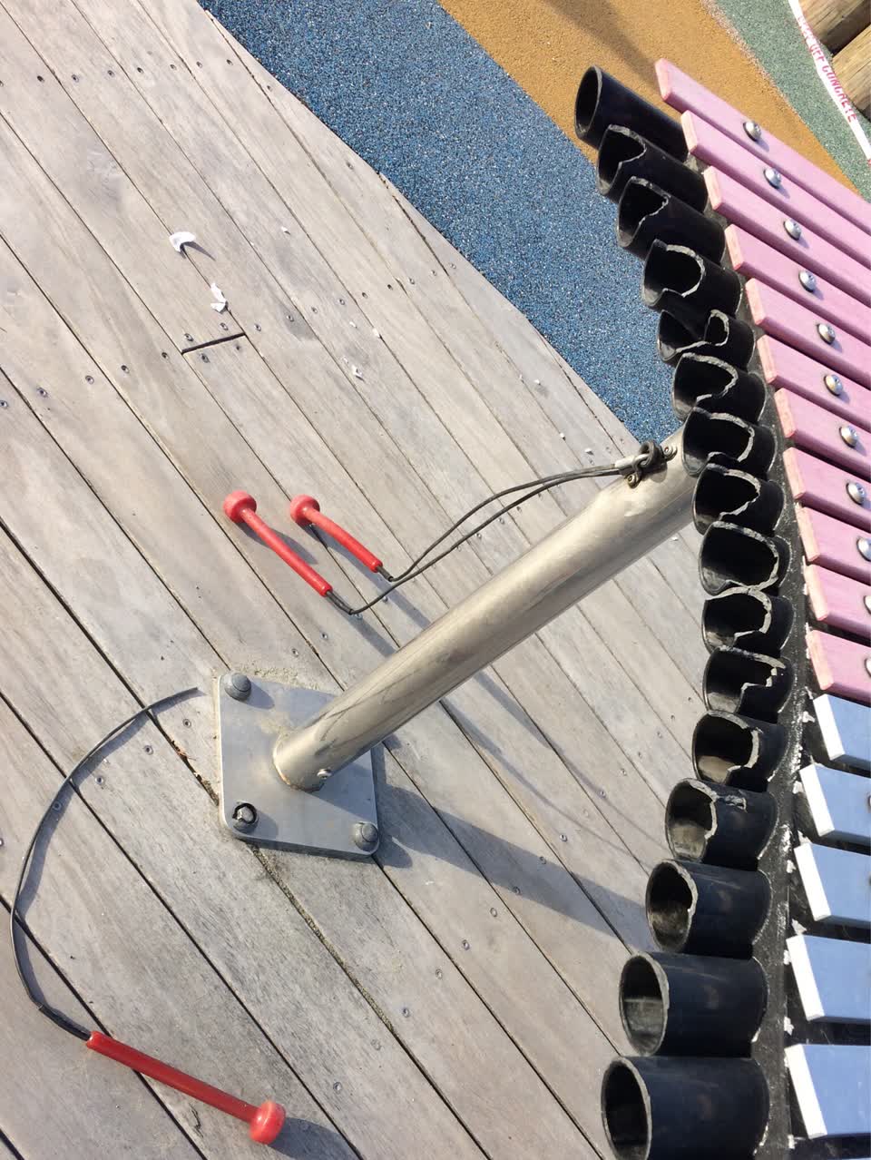The photograph attached to this parks report