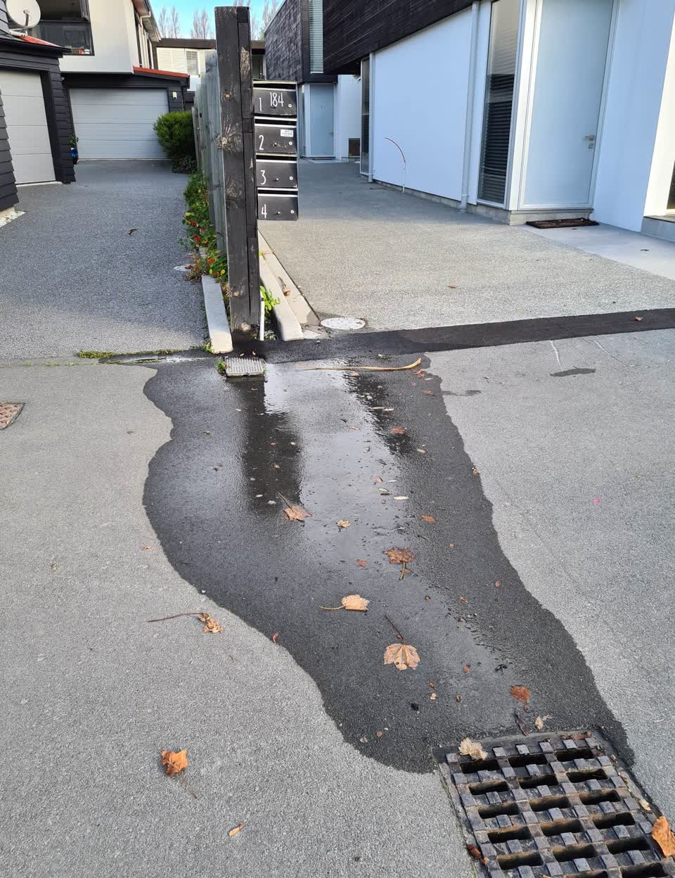 The photograph attached to this water supply report