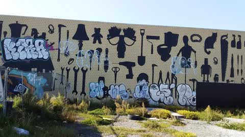 Graffiti, a report photo