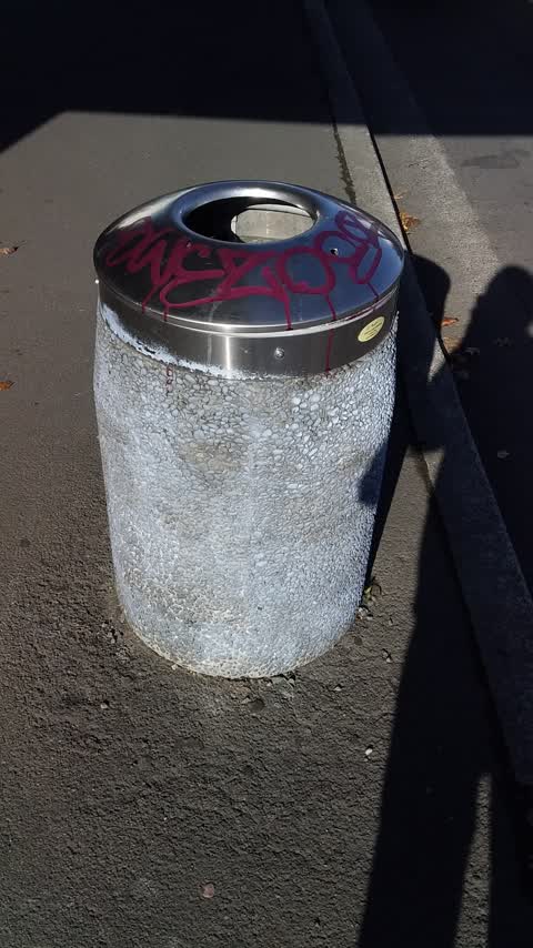 Graffiti, a report photo