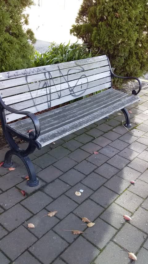 Graffiti, a report photo
