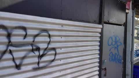 Graffiti, a report photo