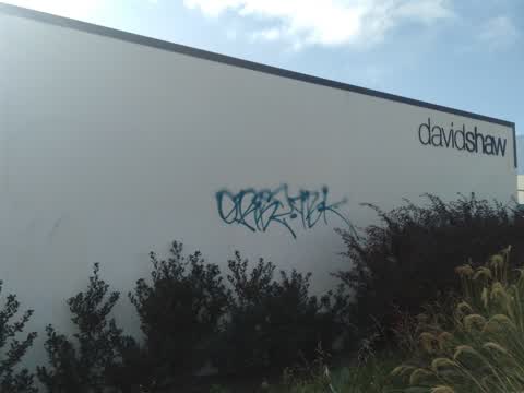 Graffiti, a report photo
