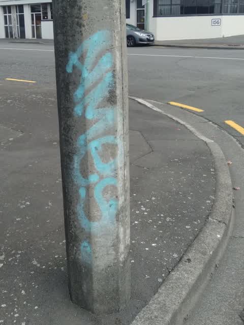 Graffiti, a report photo