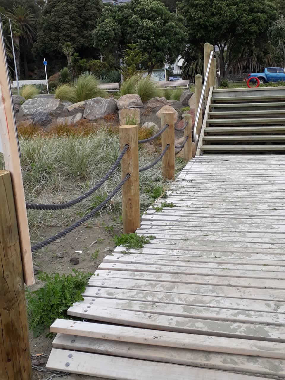 The photograph attached to this parks report