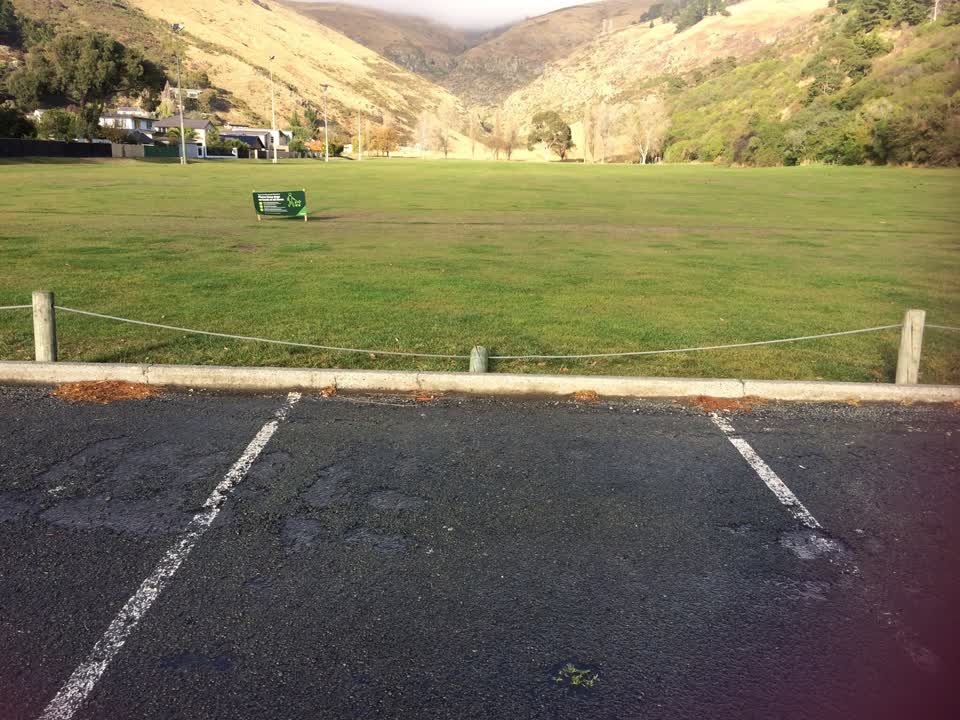 The photograph attached to this parks report