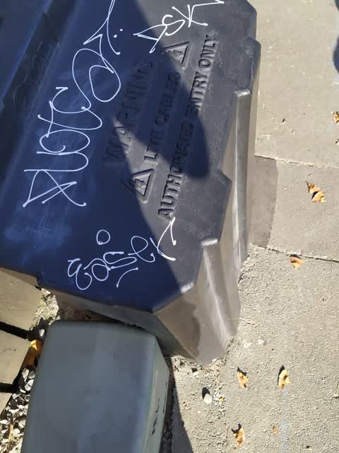 Graffiti, a report photo