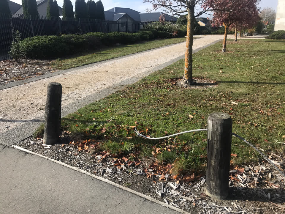 The photograph attached to this parks report