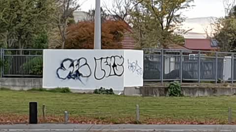 Graffiti, a report photo