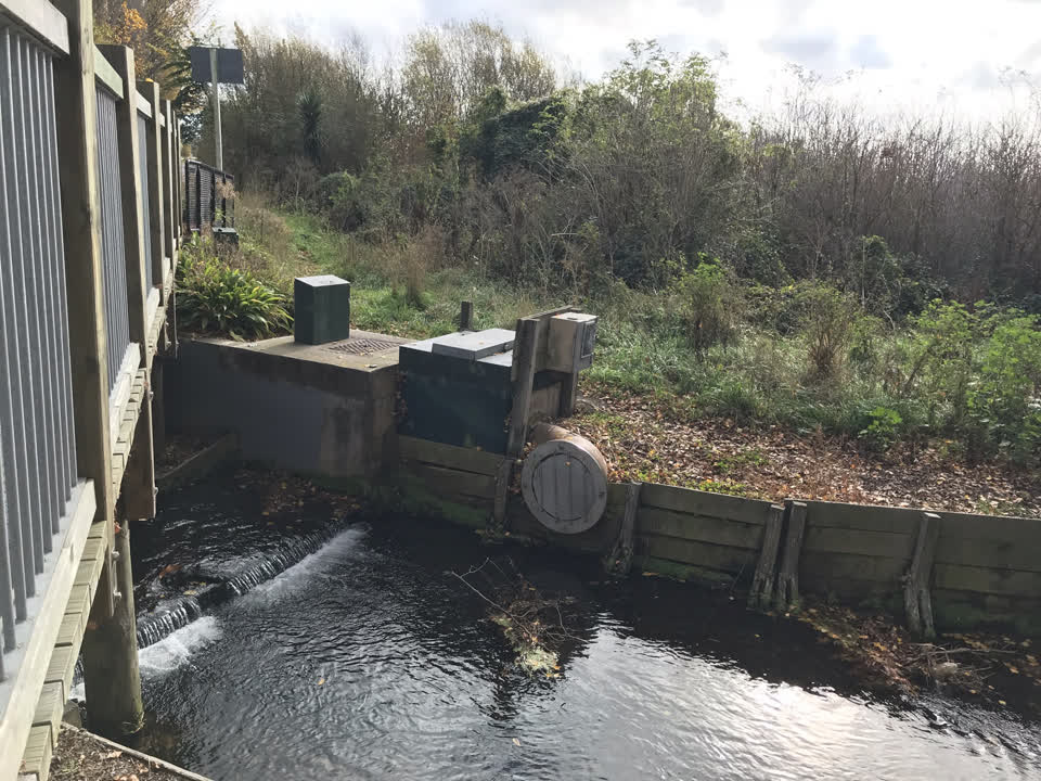 The photograph attached to this wastewater/stormwater report