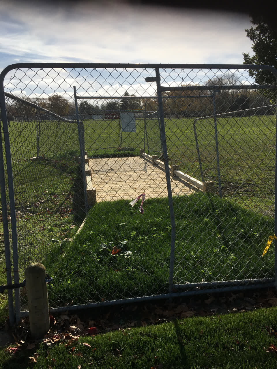 The photograph attached to this parks report