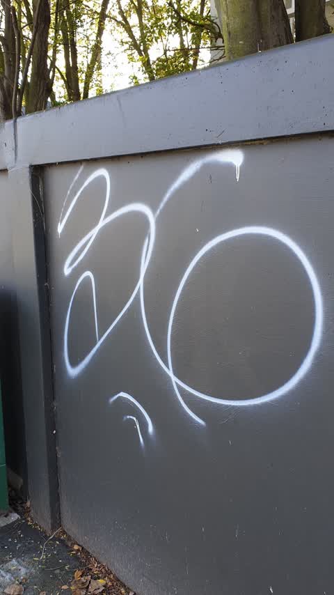Graffiti, a report photo