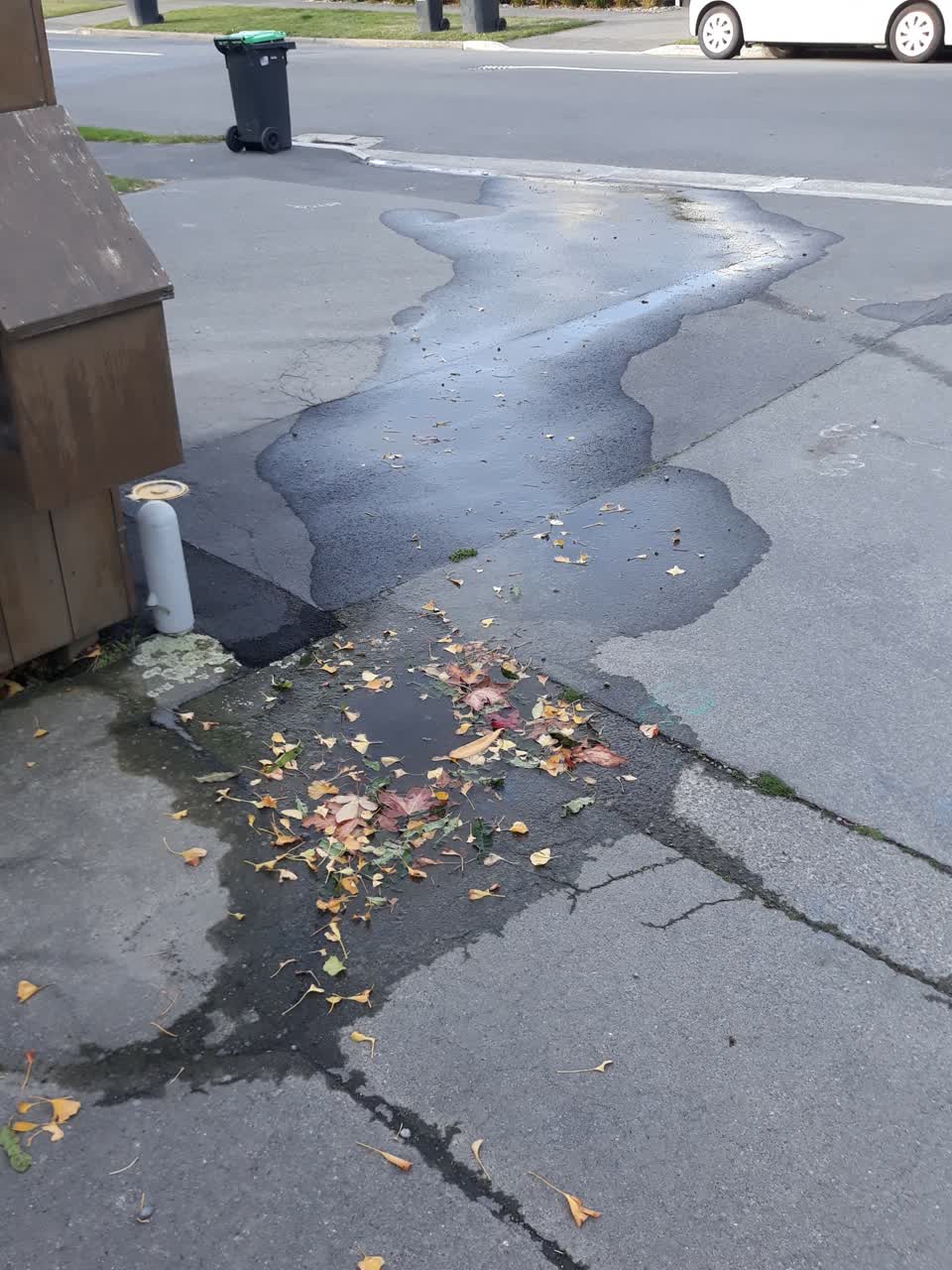 The photograph attached to this water supply report