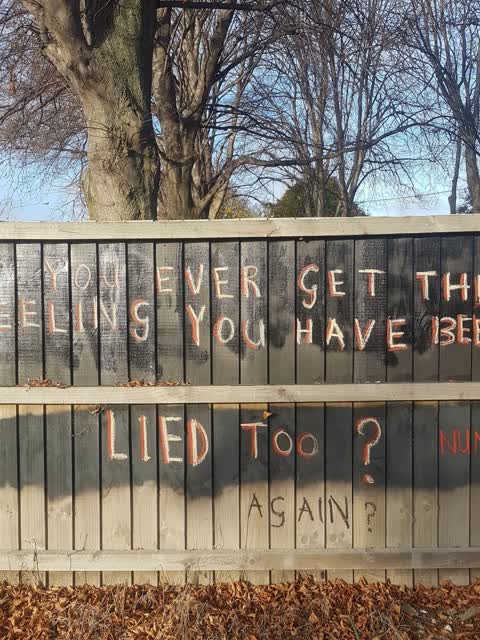 Graffiti, a report photo
