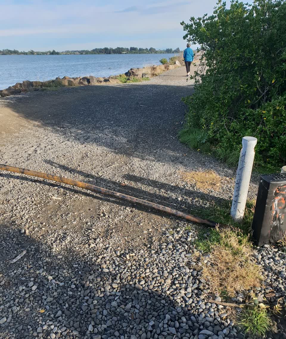 The photograph attached to this parks report