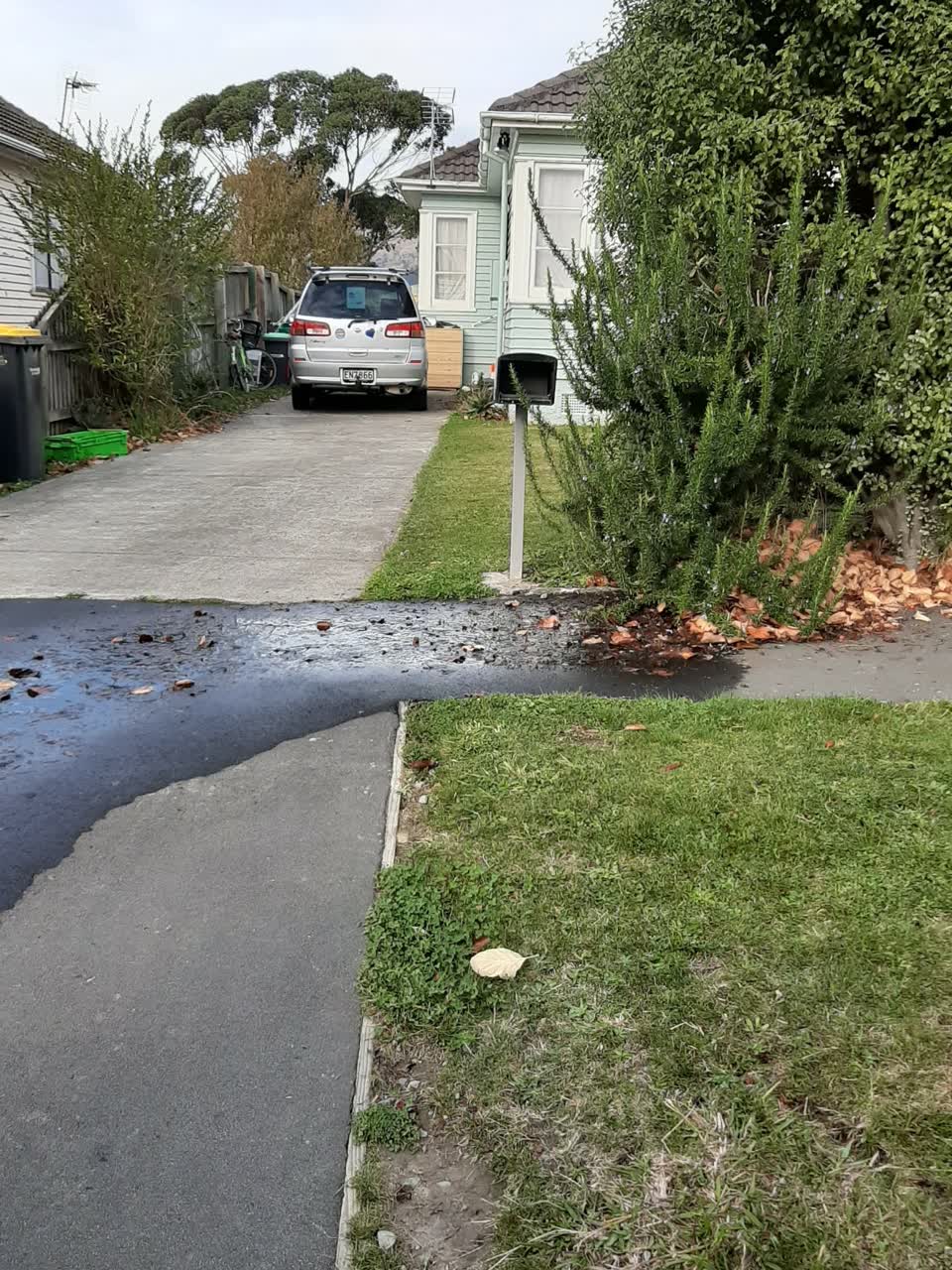 The photograph attached to this water supply report