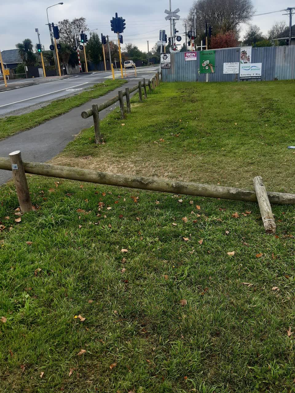 The photograph attached to this parks report