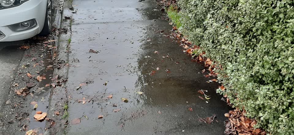 The photograph attached to this water supply report