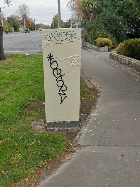 Graffiti, a report photo