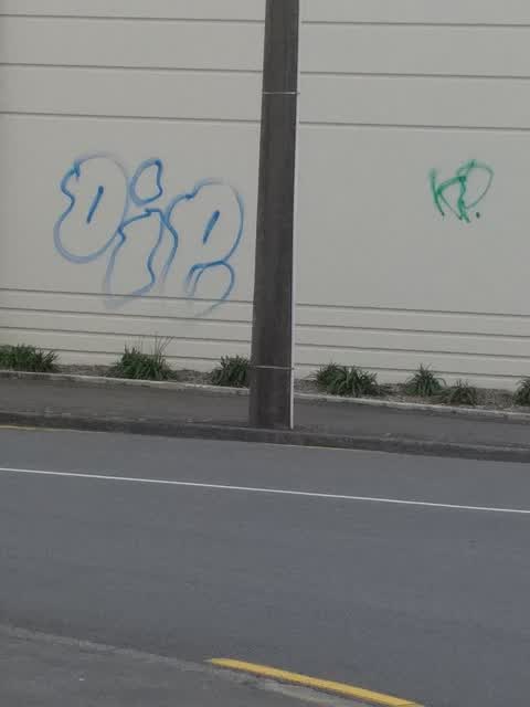 Graffiti, a report photo