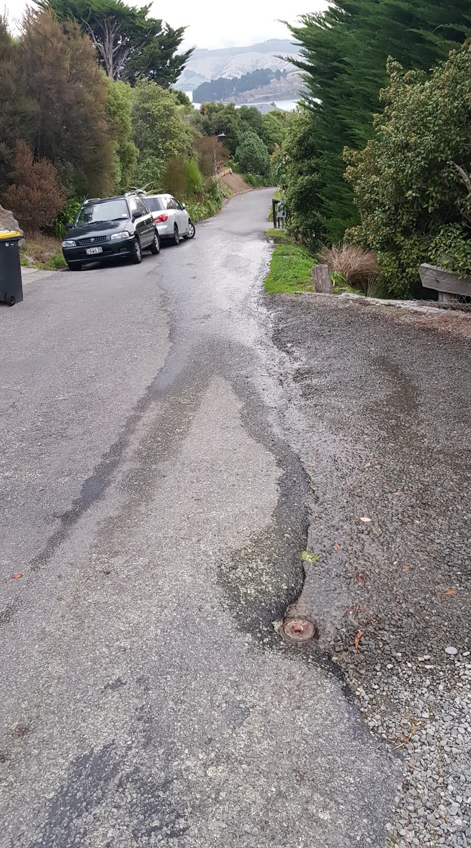 The photograph attached to this water supply report