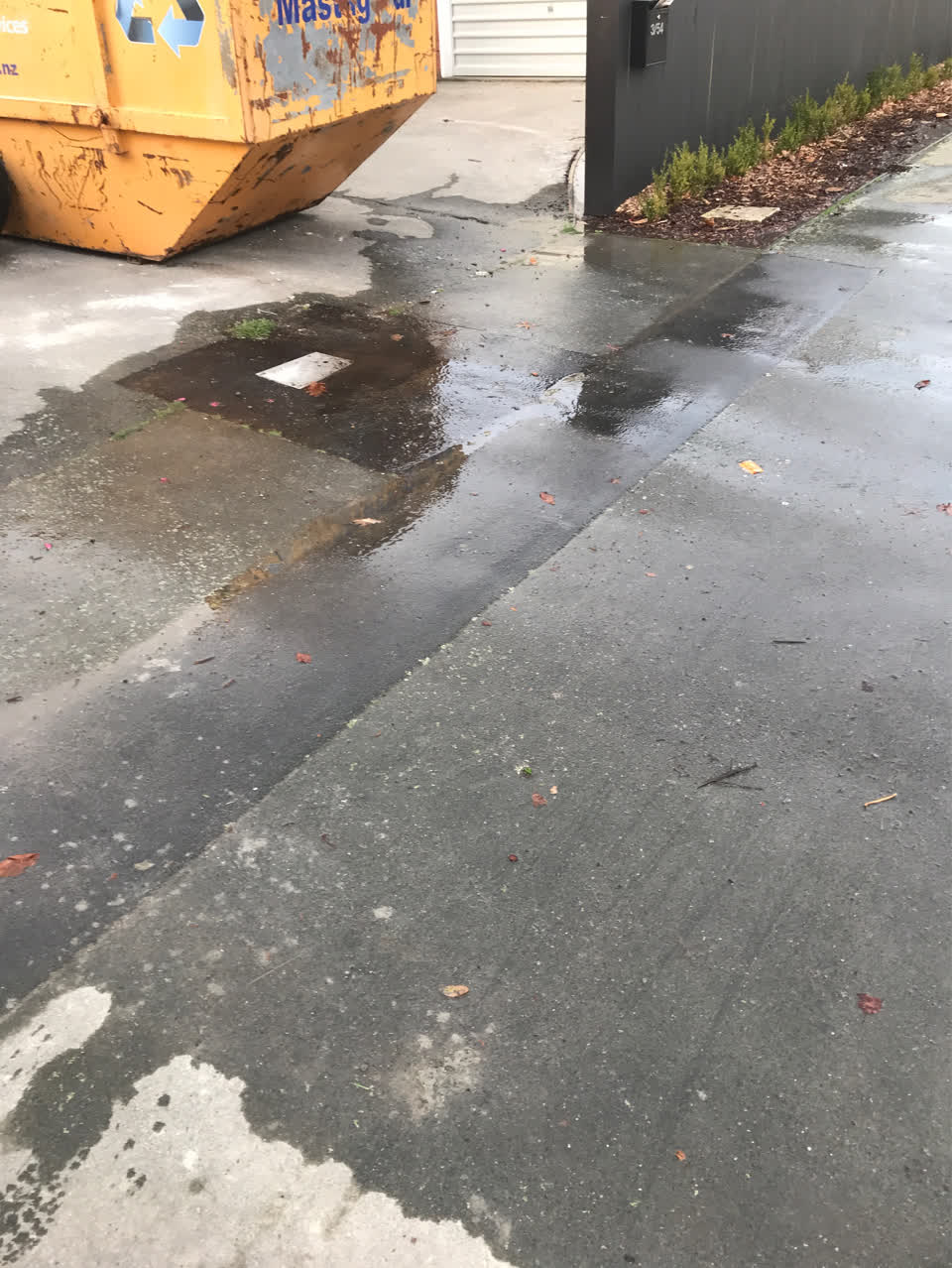 The photograph attached to this water supply report