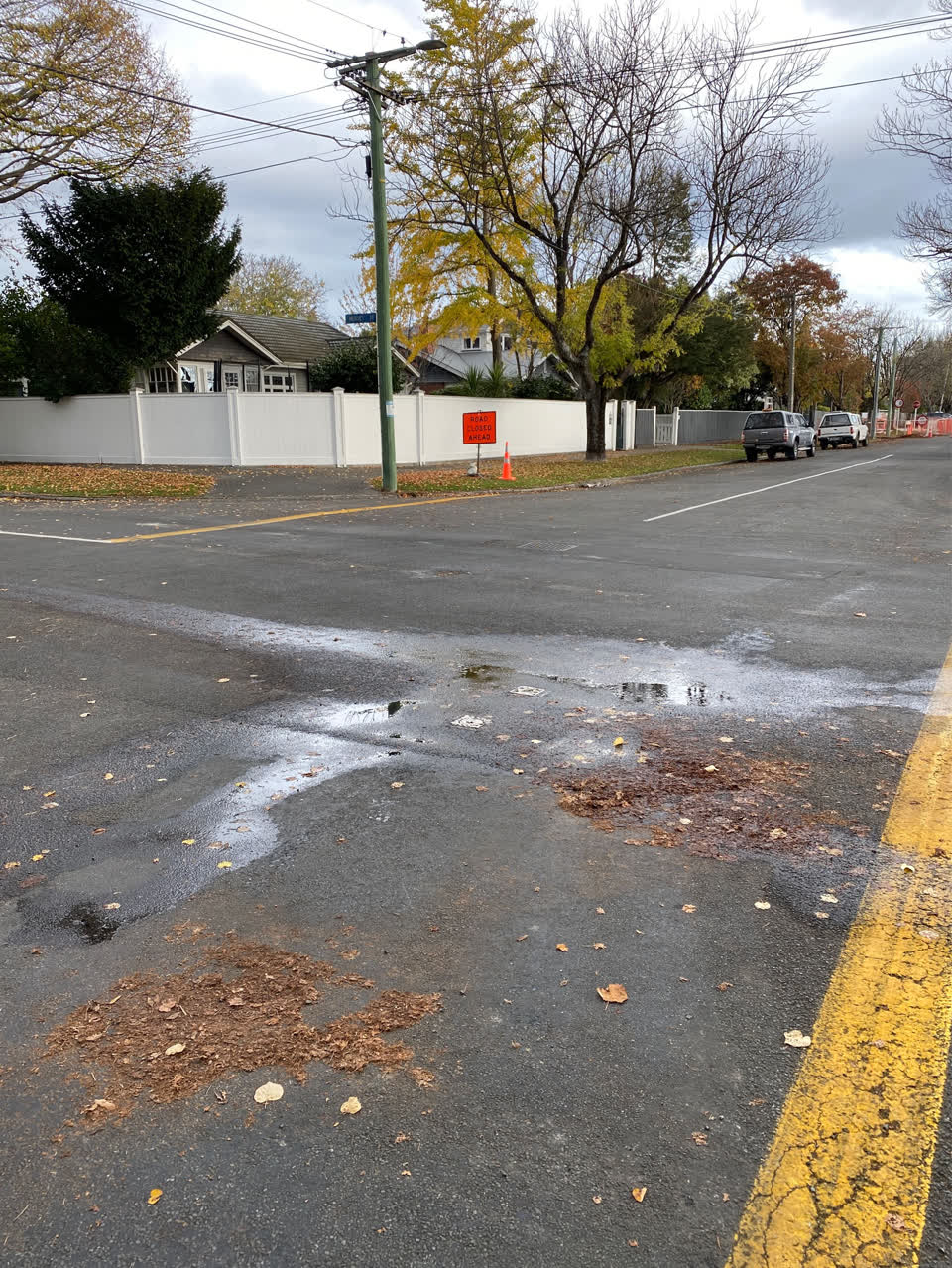 The photograph attached to this water supply report