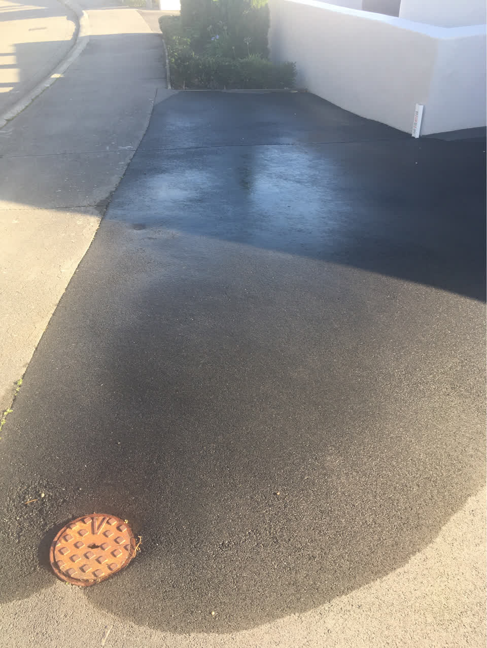 The photograph attached to this water supply report