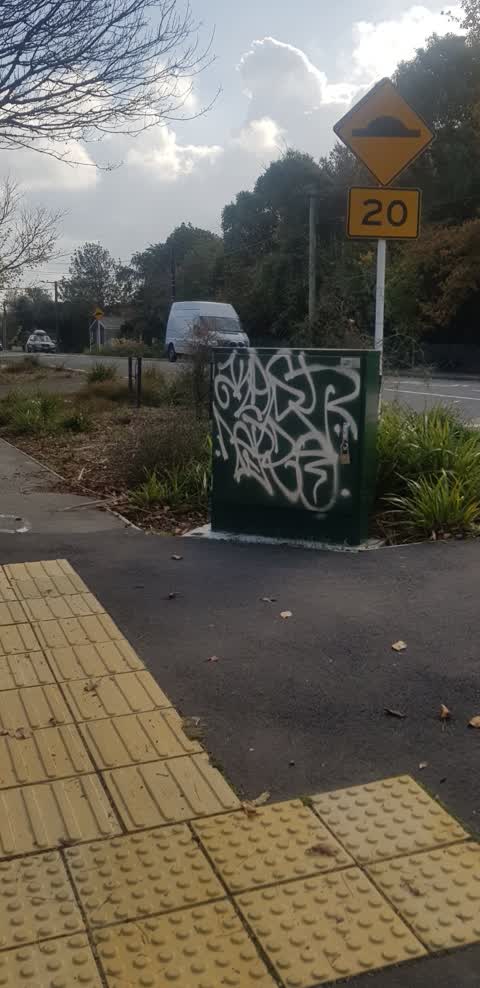Graffiti, a report photo