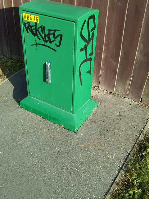 Graffiti, a report photo