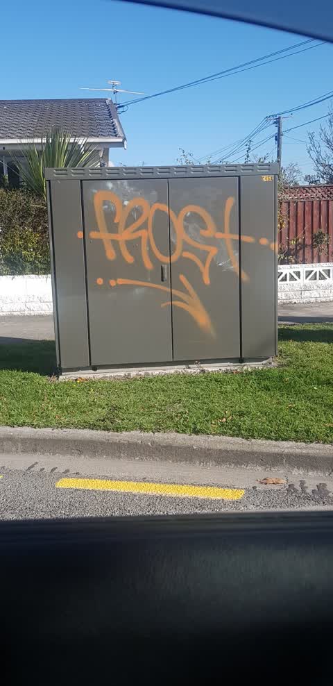 Graffiti, a report photo