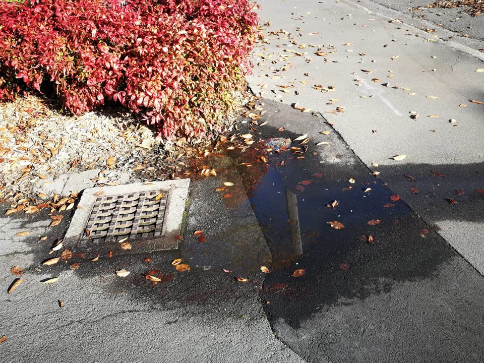 The photograph attached to this water supply report