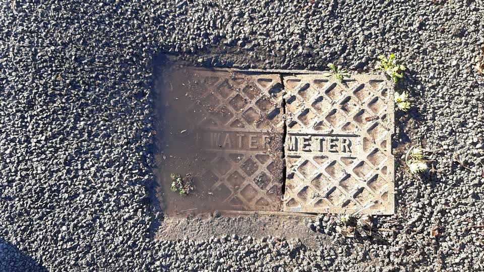 The photograph attached to this water supply report