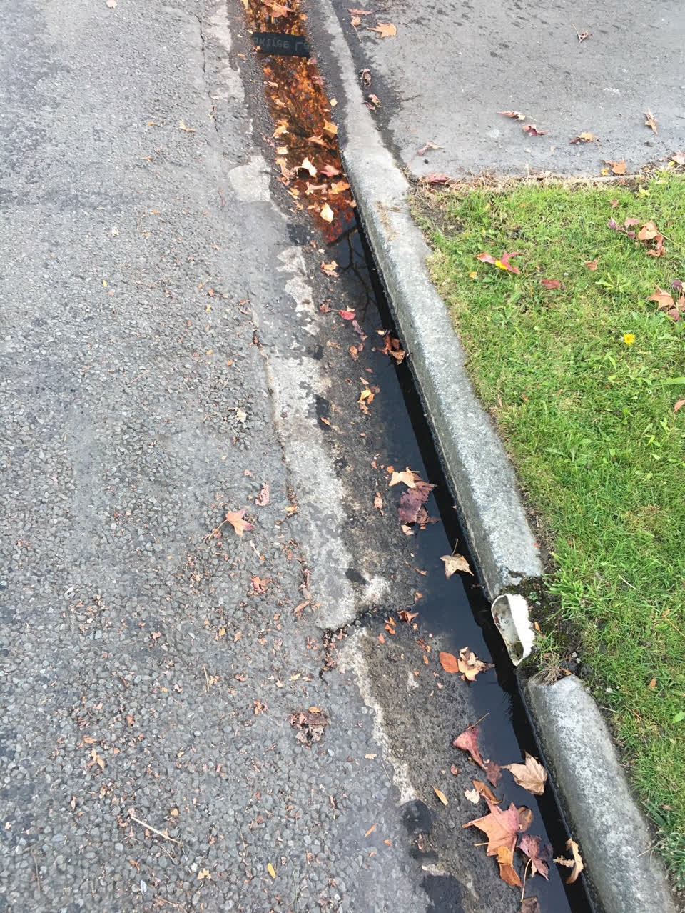 The photograph attached to this water supply report
