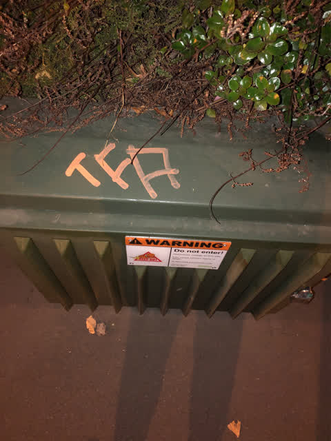 Graffiti — a report photo