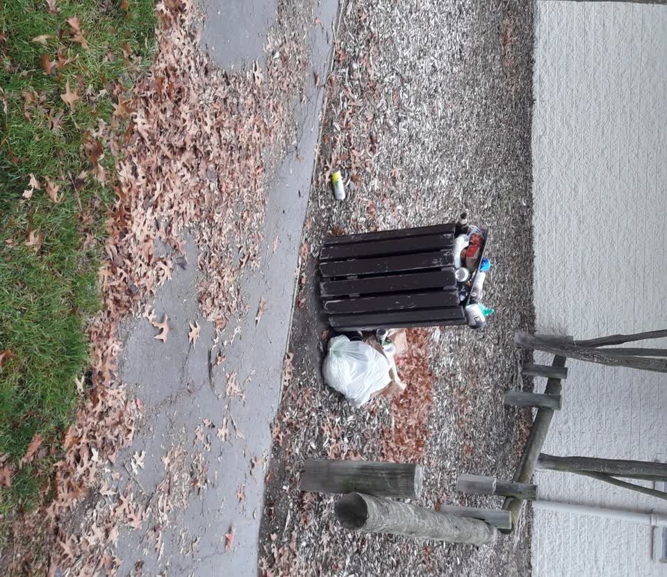 The photograph attached to this parks report