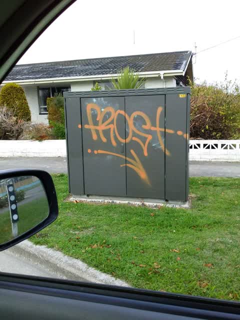 Graffiti, a report photo